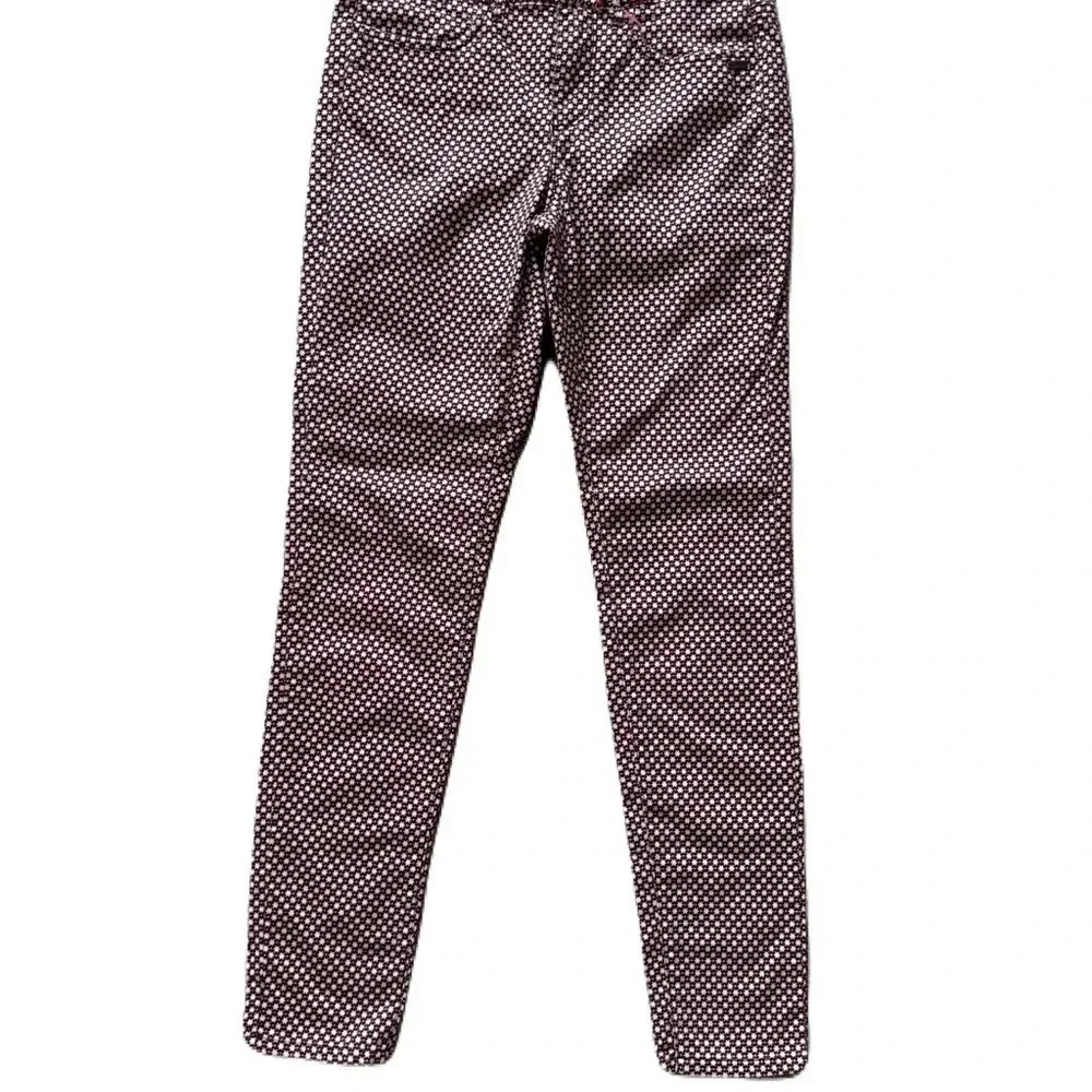 Women's Scotch & Soda La Bohemienne Mid rise Skinny Pant Polka Dot Size 27
